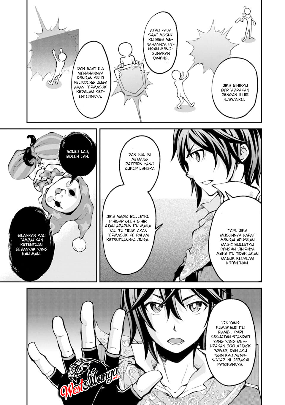 Saisoku Musou No B-kyuu Mahou Tsukai: Ippatsu Utareru Mae Ni Senpatsu Uchikaesu! Chapter 05.2 Gambar 11